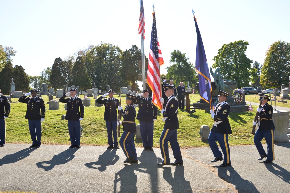 New York National Guard honors President Chester Arthur