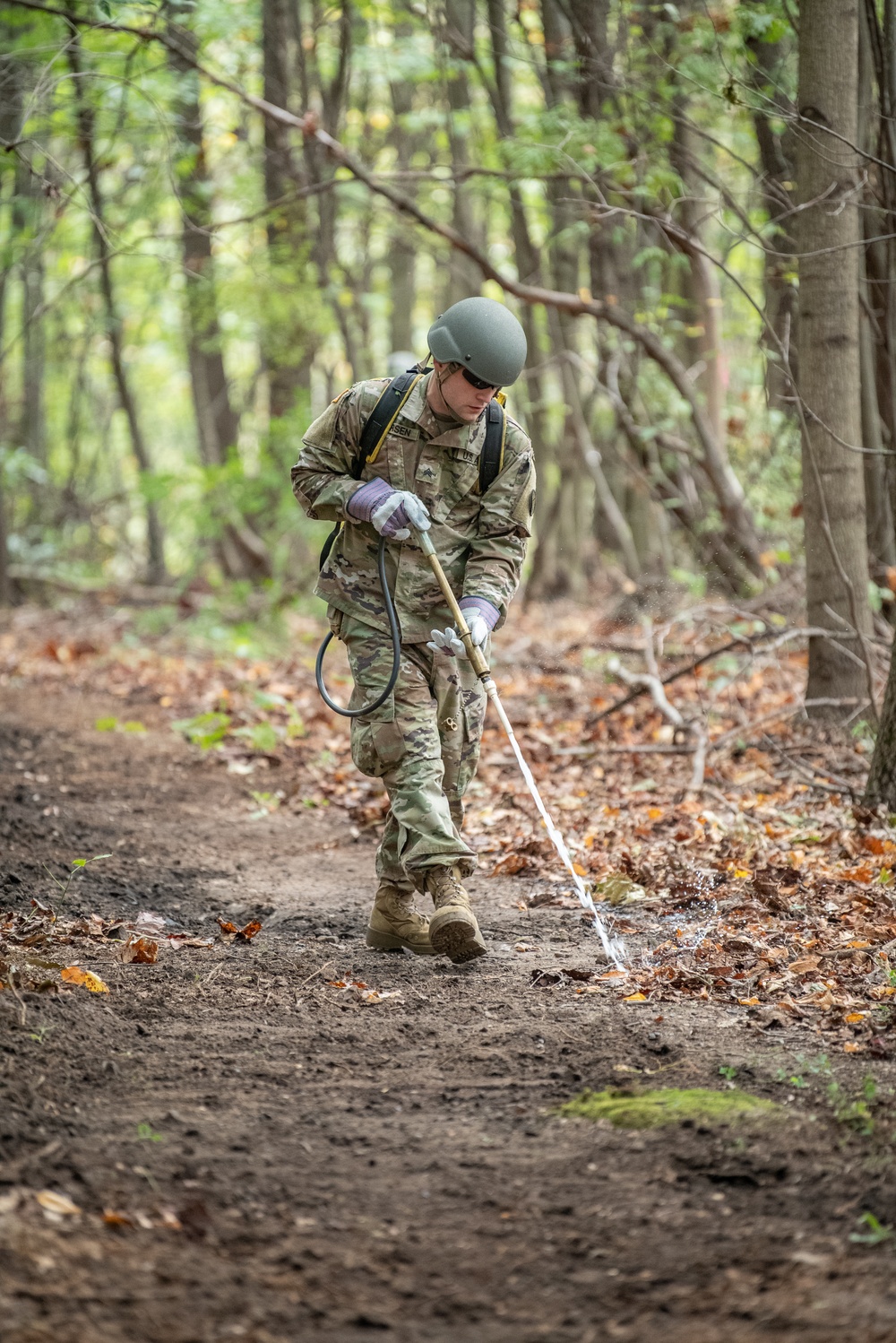 W.Va. Guard’s 249th Band trains on wildland fire suppression