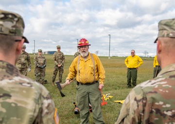 W.Va. Guard’s 249th Band trains on wildland fire suppression