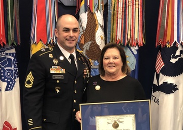 Long-time supporter of Soldiers earns DoD recognition