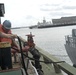 USS Constitution casts off LE Samuel Beckett