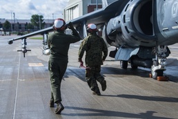 U.S. Marines participate in Exercise Banzai Badlands