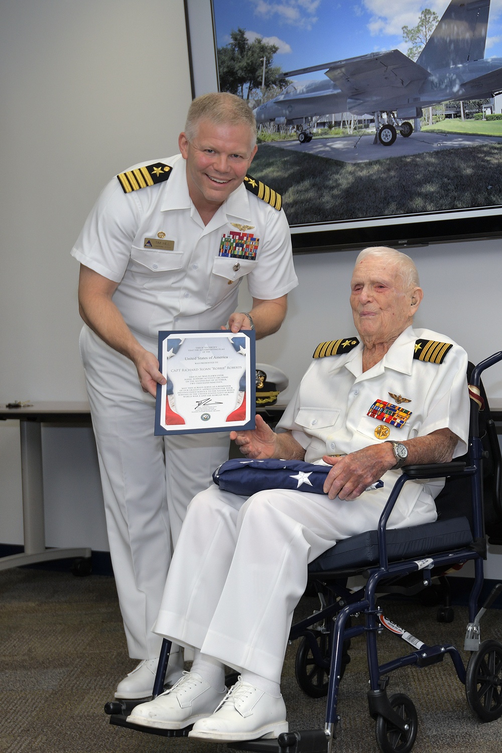 World War II Veteran Visits NSA Orlando