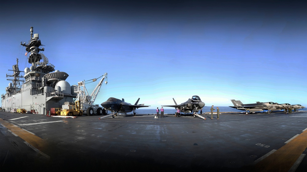 Making History: A Dozen F-35Bs aboard USS America