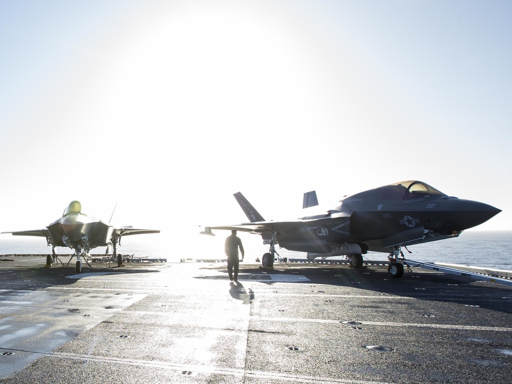 Making History:A Dozen F-35Bs aboard an LHA