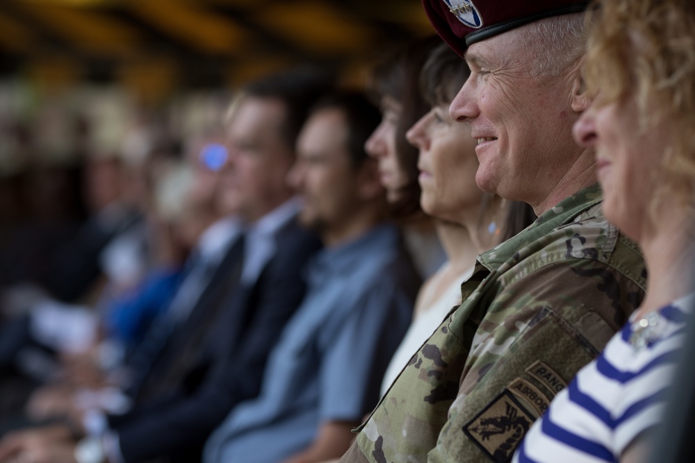 XVIII Airborne Corps hosts change of command, welcomes familiar Fort Bragg leader to the helm