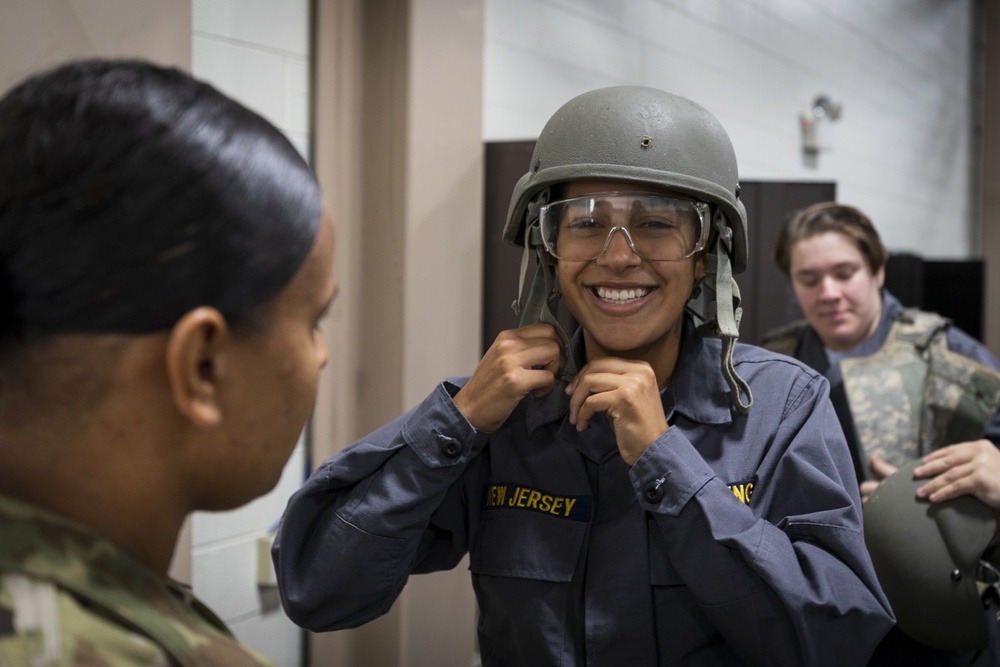 NJ Youth ChallenNGe Cadets tour Observer/Trainer facility