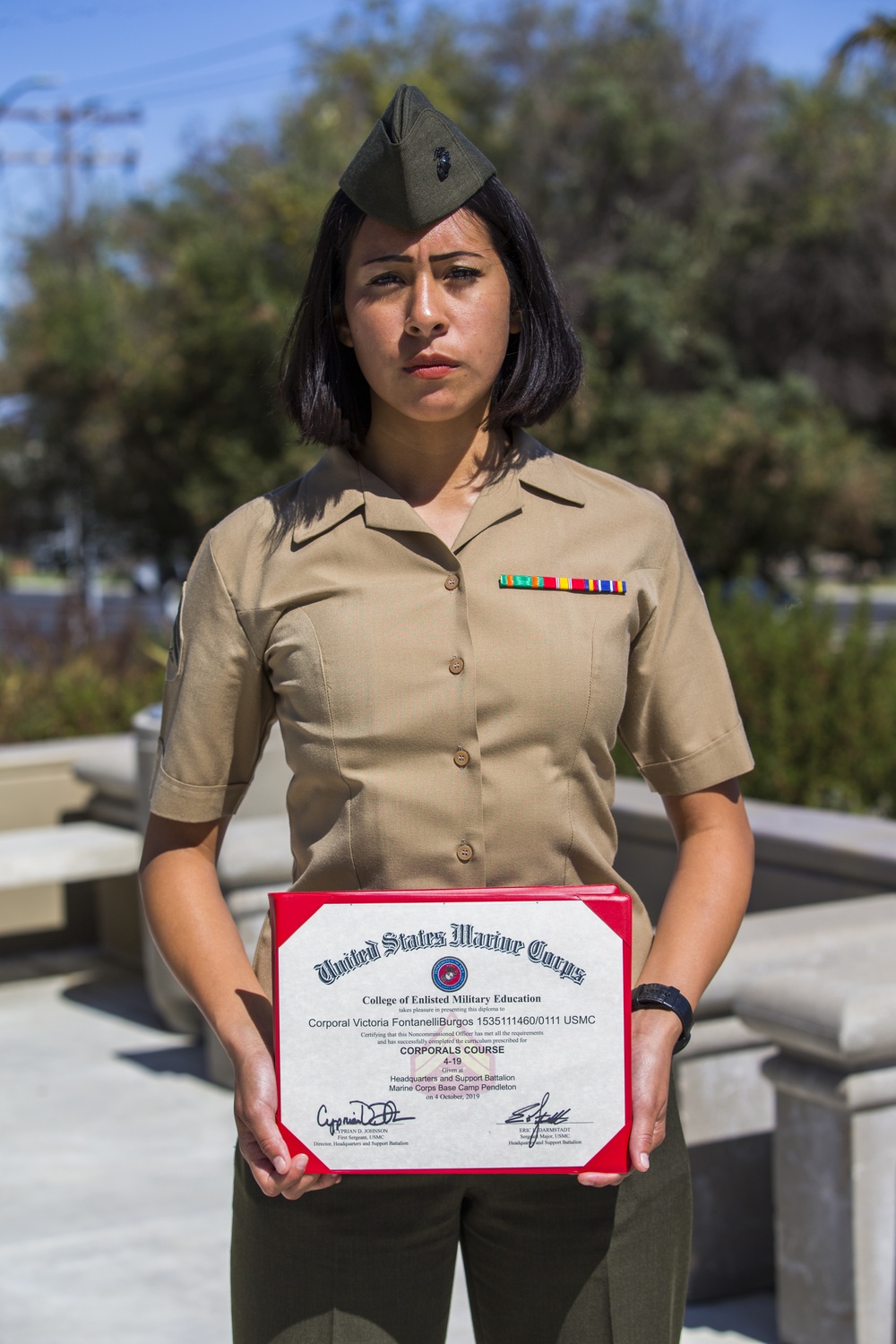Henderson, Nevada Marine Graduates  NCO Course
