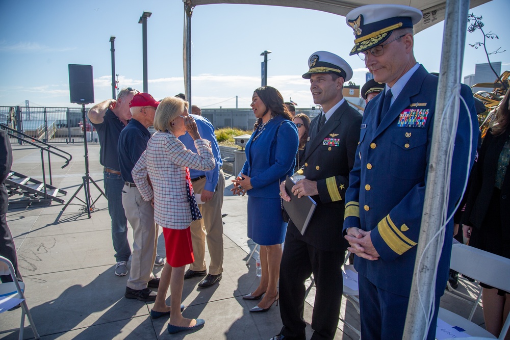 San Francisco Mayor Meets Guests at SF Fleet Week DSCA Exercise Press Conference