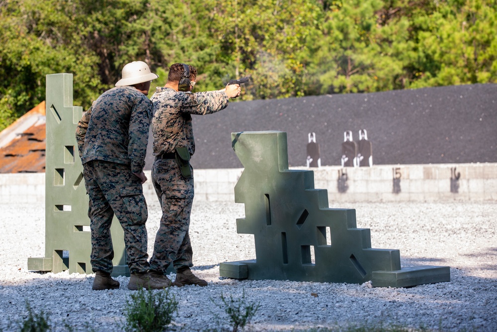 Weapons Training Battalion enhances marksmanship skills, builds camaraderie with personal weapons shoot