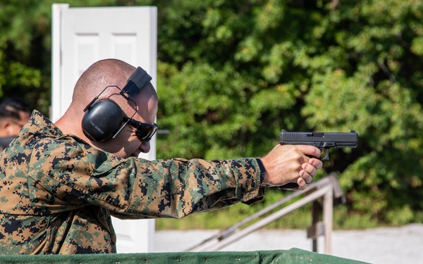 Weapons Training Battalion enhances marksmanship skills, builds camaraderie with personal weapons shoot