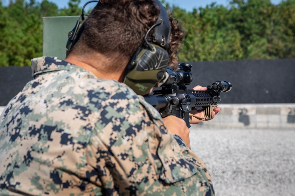 Weapons Training Battalion enhances marksmanship skills, builds camaraderie with personal weapons shoot