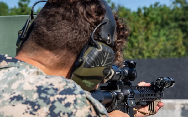 Weapons Training Battalion enhances marksmanship skills, builds camaraderie with personal weapons shoot