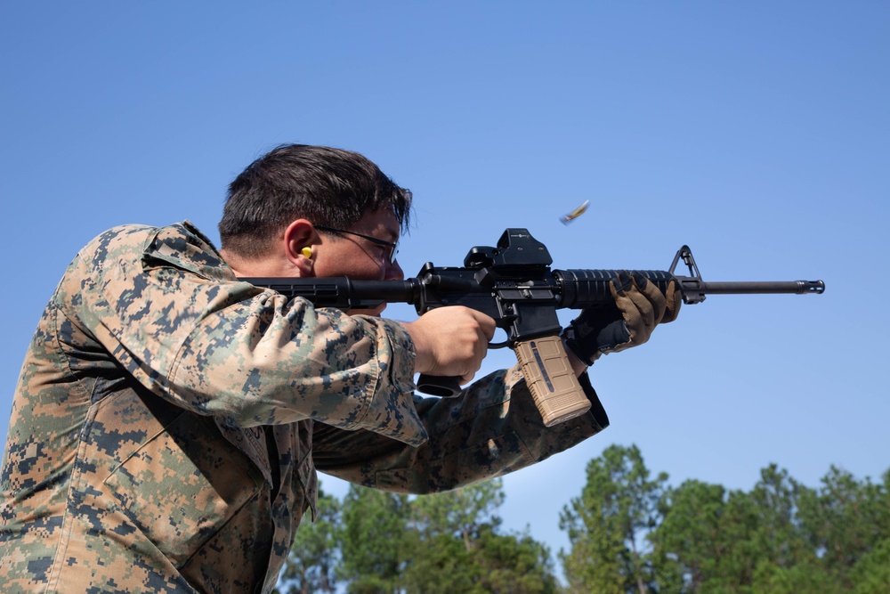 Weapons Training Battalion enhances marksmanship skills, builds camaraderie with personal weapons shoot