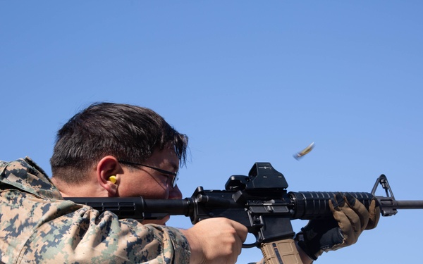Weapons Training Battalion enhances marksmanship skills, builds camaraderie with personal weapons shoot