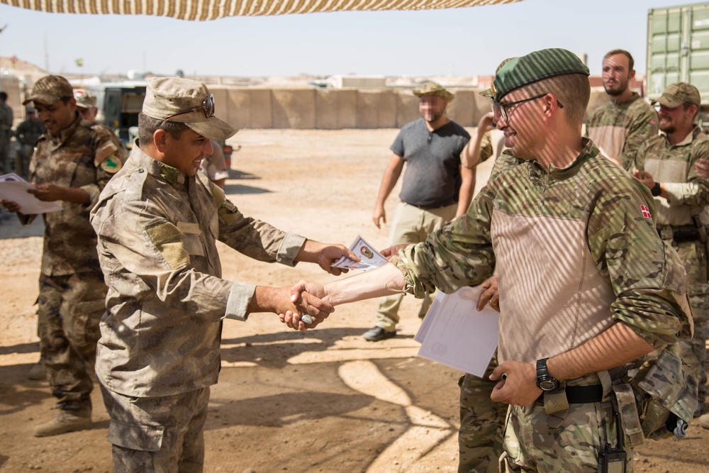 Iraqi Border Guard Force Graduating EOD Class