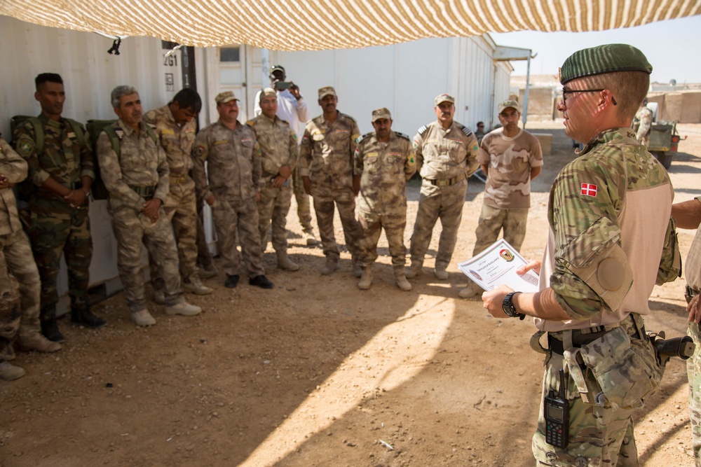 Iraqi Border Guard Force Graduating EOD Class