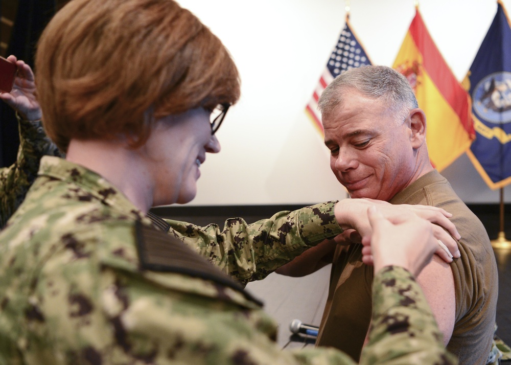 Chief of Naval Personnel Visits NAVSTA Rota