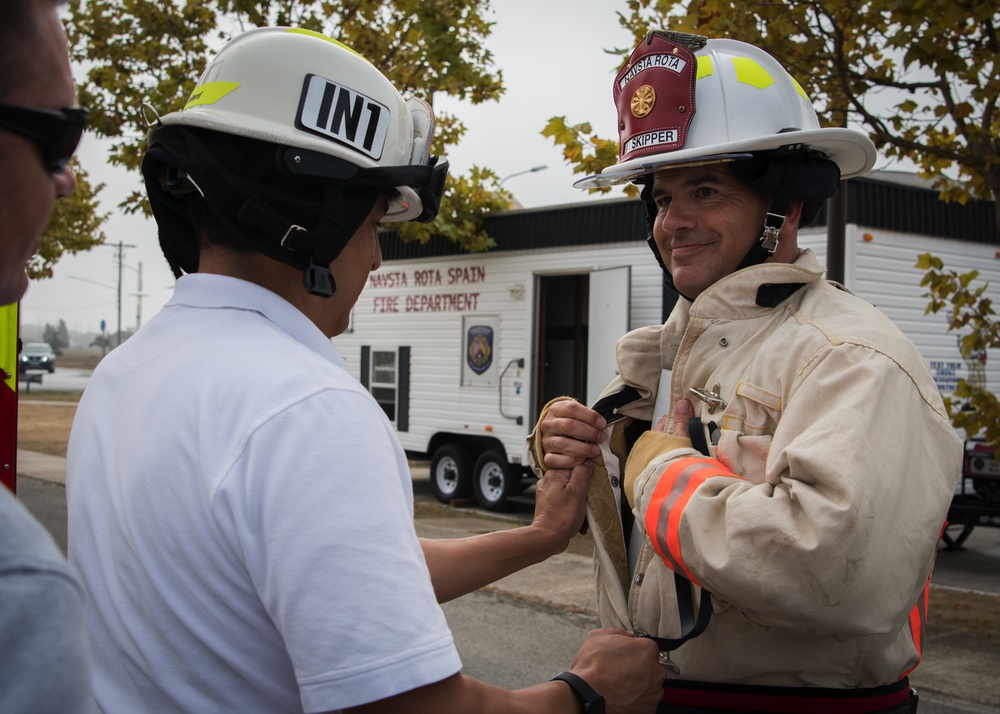 NAVSTA Rota’s Fire Department Hosts Annual Fire Muster