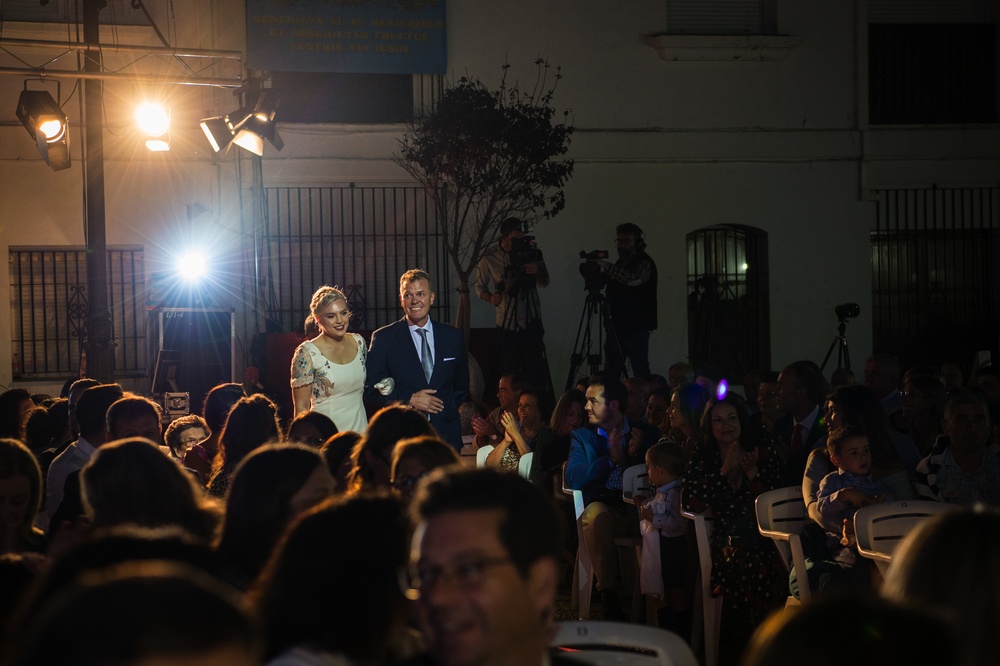 U.S. and Spanish Navies Represented in Rota, Spain Damas Coronation