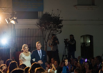 U.S. and Spanish Navies Represented in Rota, Spain Damas Coronation