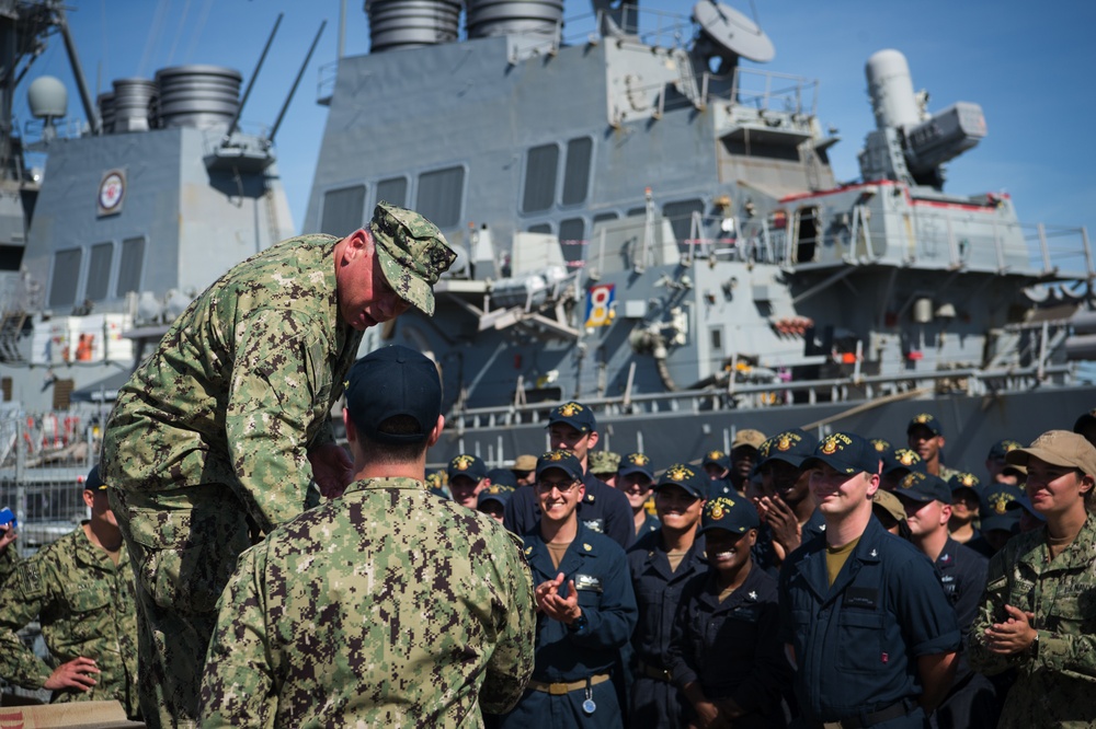 Chief of Naval Personnel Visits NAVSTA Rota