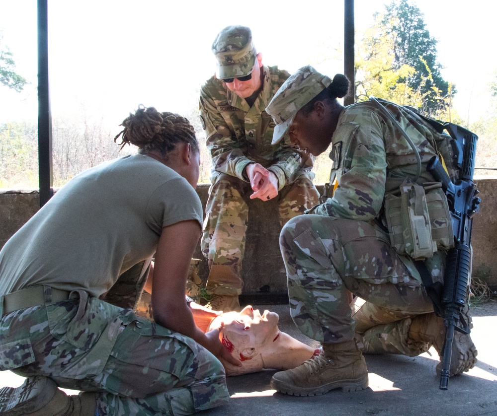 Female faces the challenge of Oklahoma Army National Guard Best Warrior Competition 2019