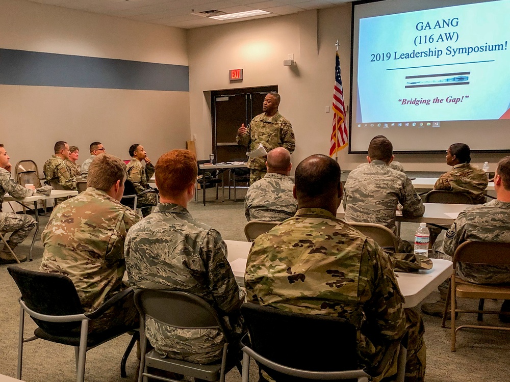 Georgia AIr Guardsmen hone professional skills at leadership symposium