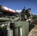 Soldiers set up M777 howitzer