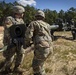 Soldiers set up M777 howitzer