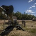 Soldiers set up M777 howitzer