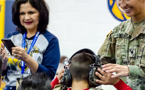 653rd RSG, Career Day  at Desert Wind School