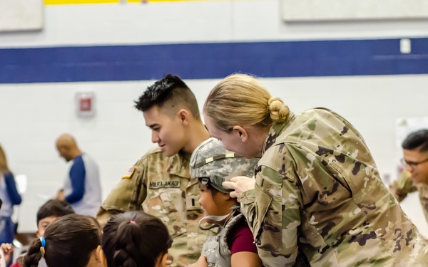 653rd RSG, Career Day  at Desert Wind School