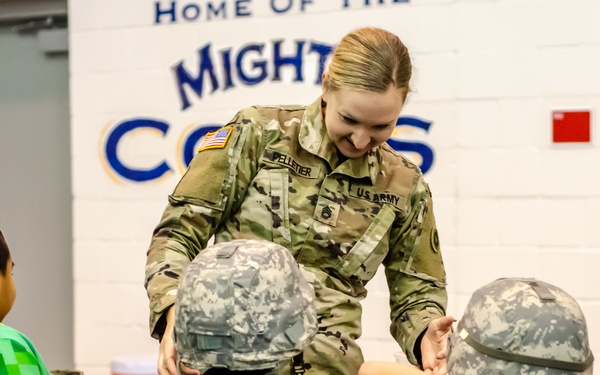 653rd RSG, Career Day  at Desert Wind School