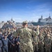 Vice Adm. John Nowell Speaks with Sailors at Naval Station Rota