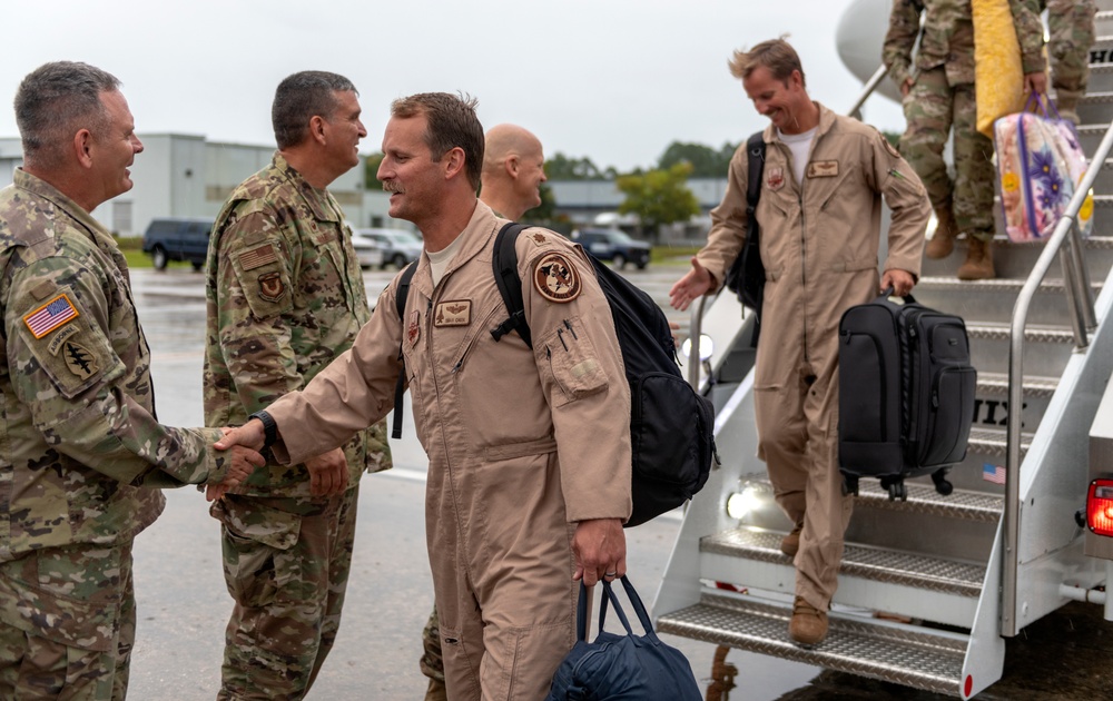 Airmen return from historic deployment