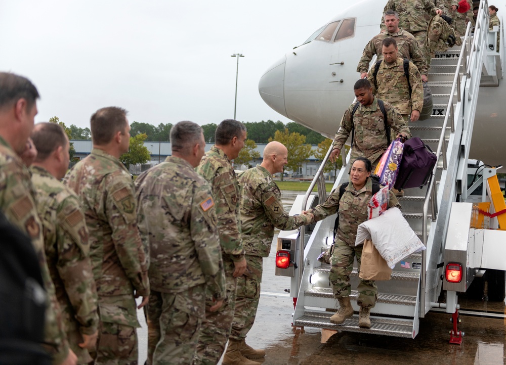 Airmen return from historic deployment