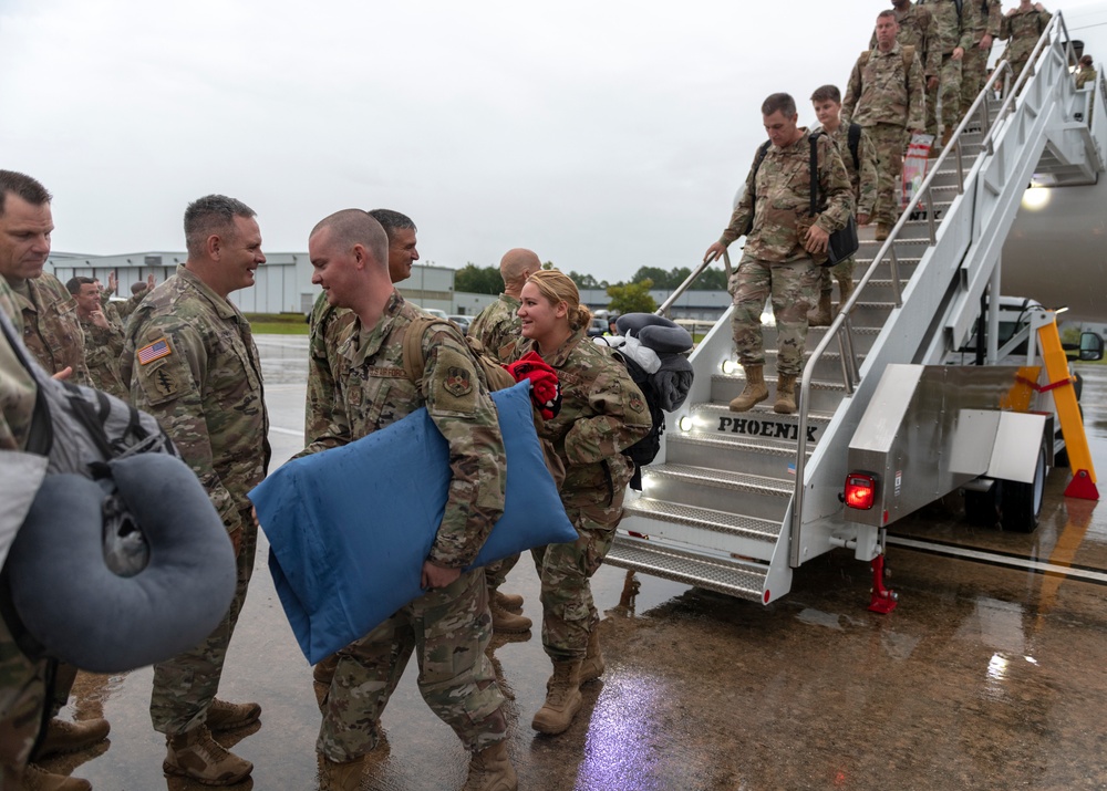 Airmen return from historic deployment