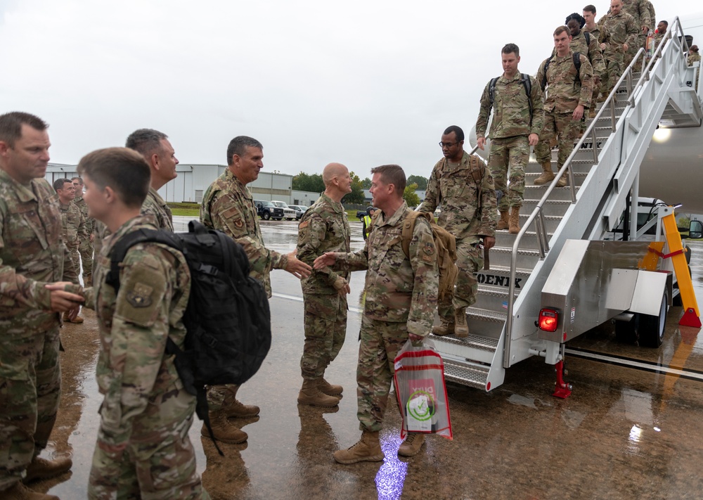 Airmen return from historic deployment