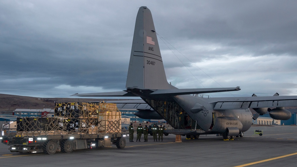 NY Air Guard Supports Canadian Base Resupply