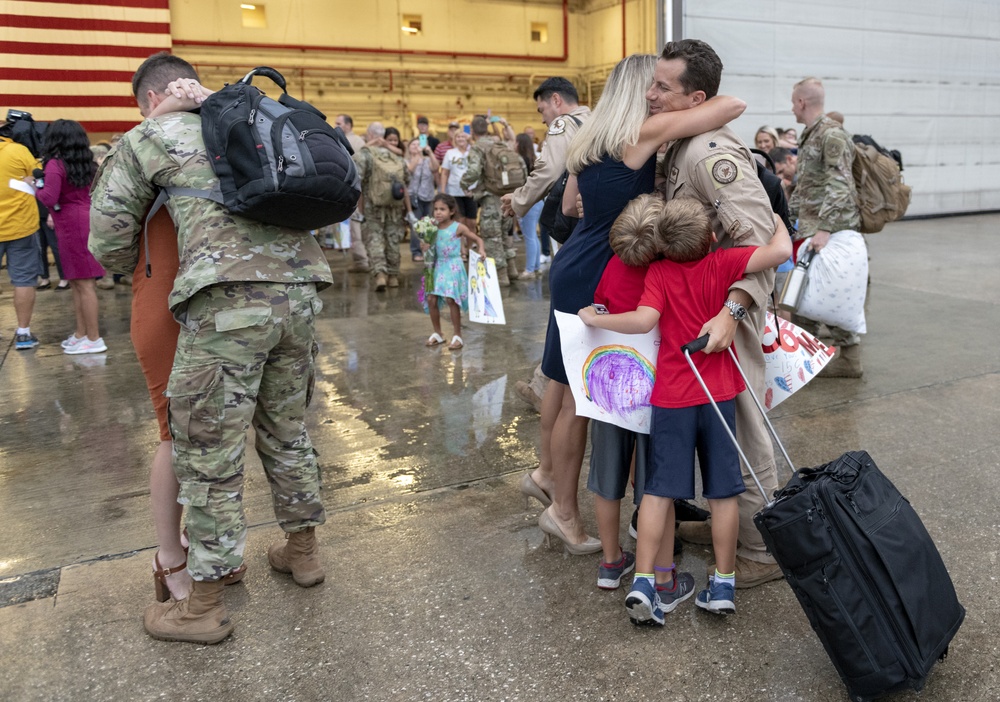 Airmen return from historic deployment