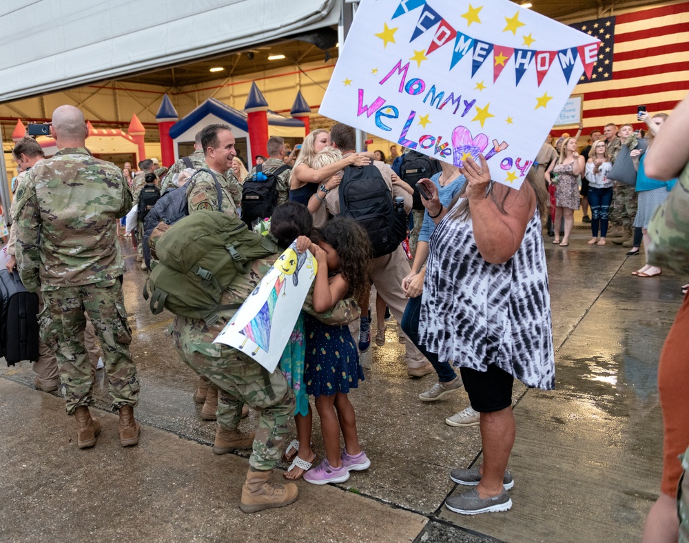 Airmen return from historic deployment