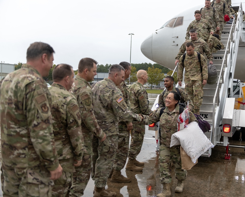 Airmen return from historic deployment