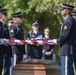 Military Funeral Honors with Funeral Escort are Conducted for U.S. Army Master Sgt. Jose Gonzalez in Section 60