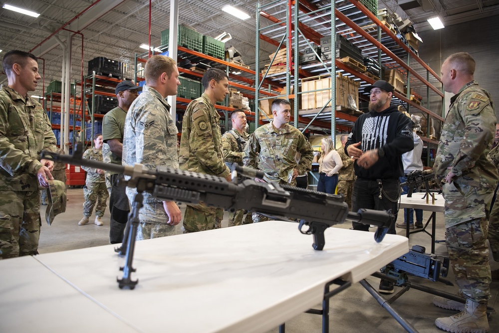 Brantley Gilbert Visits Wright-Patt