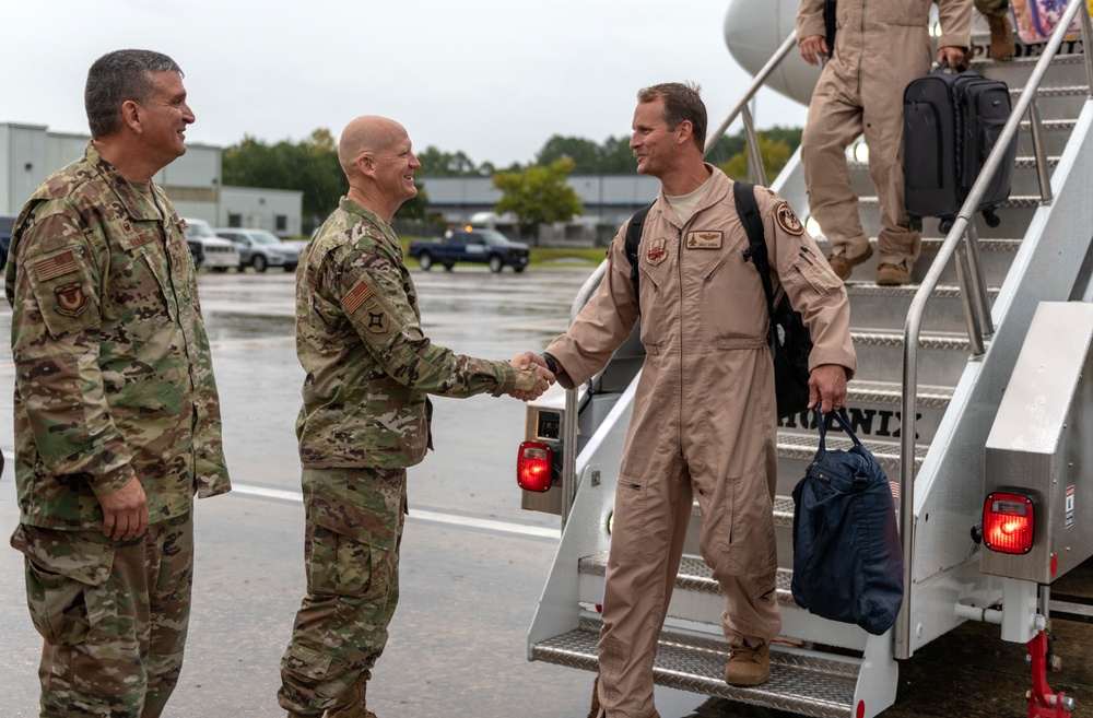 Airmen return from historic deployment