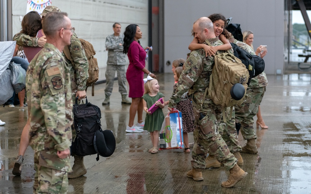 Airmen return from historic deployment