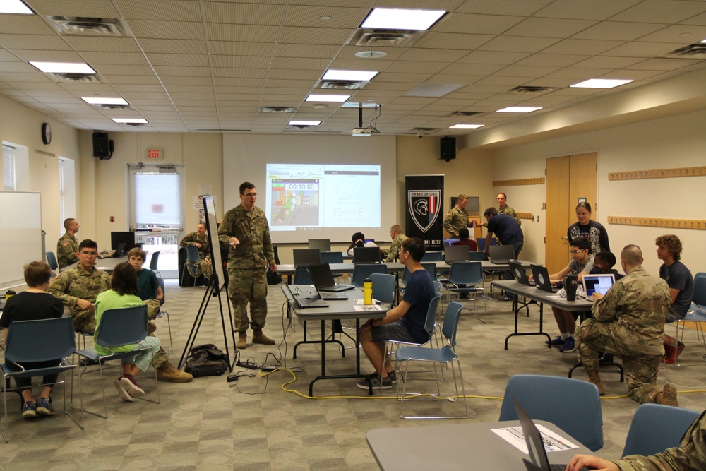 Hackathon event at the Odenton Regional Library