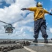 USS Harpers Ferry Conducts Flight Quarters