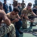 USS Harpers Ferry Conducts Gun Shoot